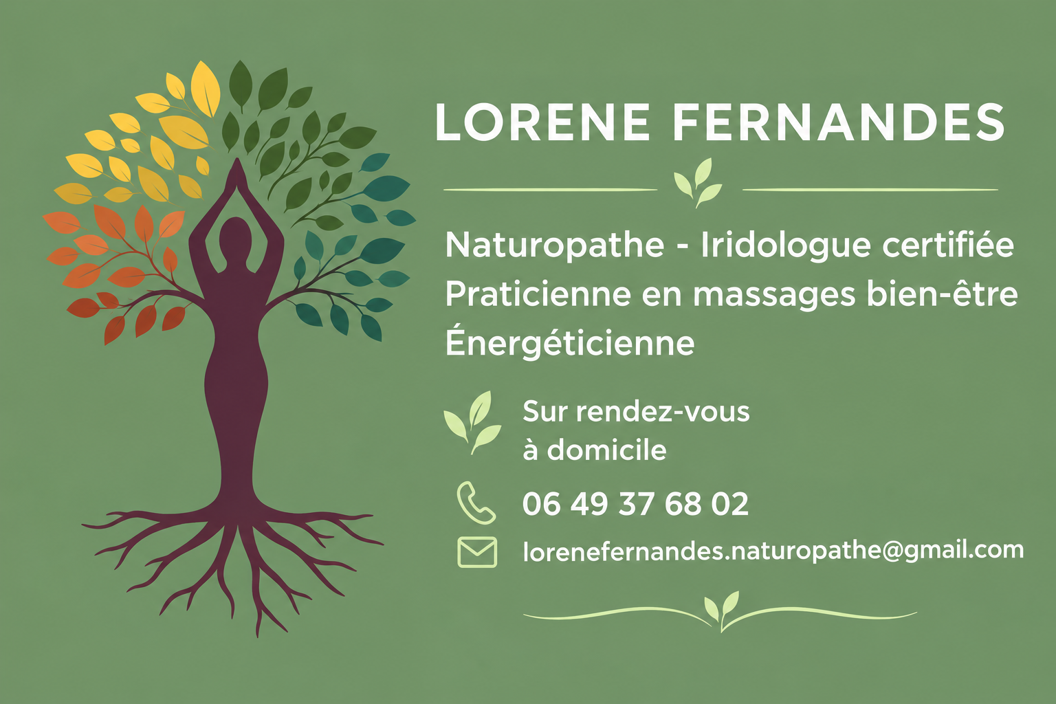 Carte bien etre Lorene Fernandes